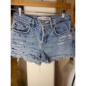 Express Women's Vintage Cut-off Shorts Size 1/2